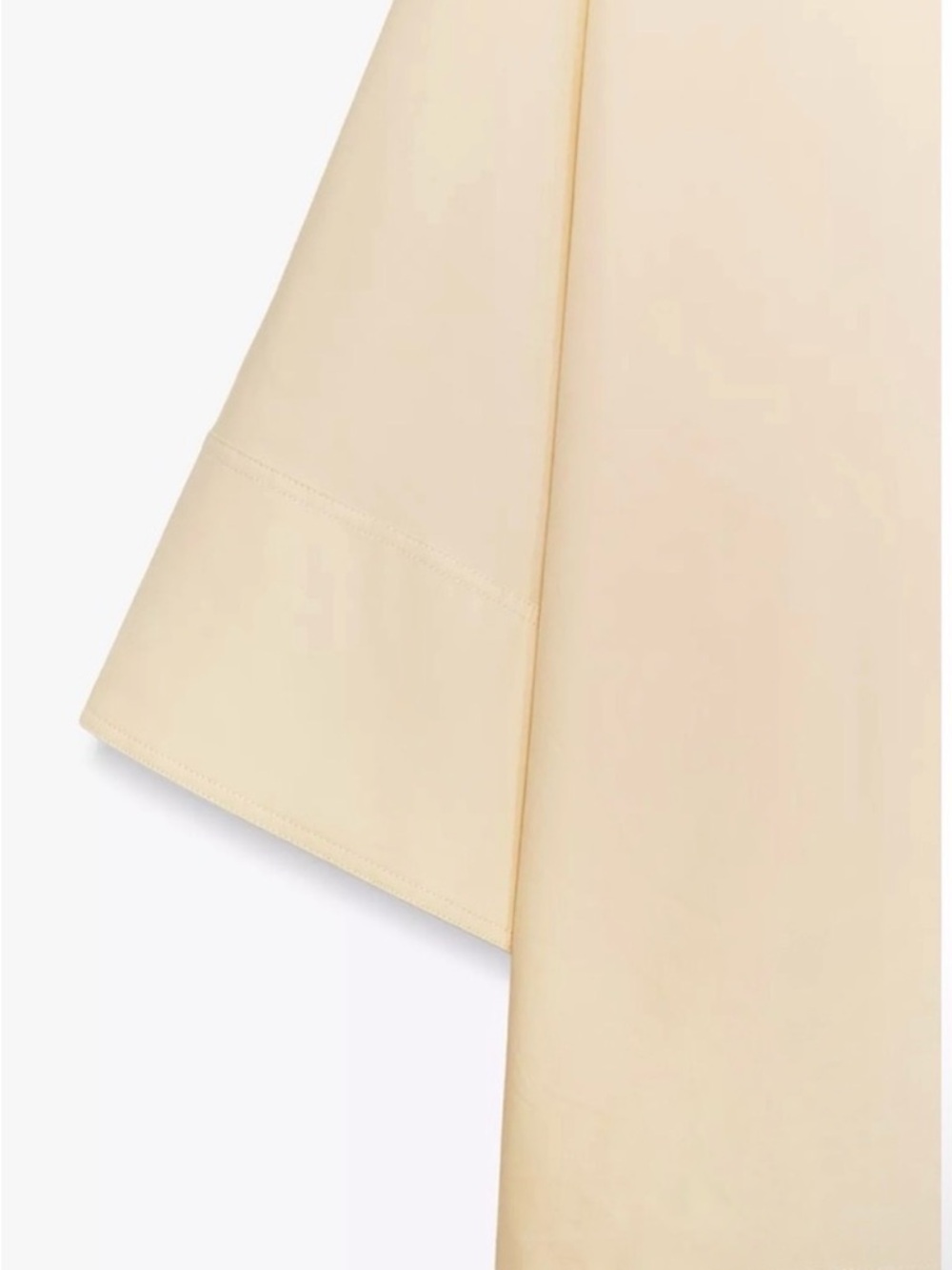 Zara Yellow Poplin Top - Picture 5 of 6